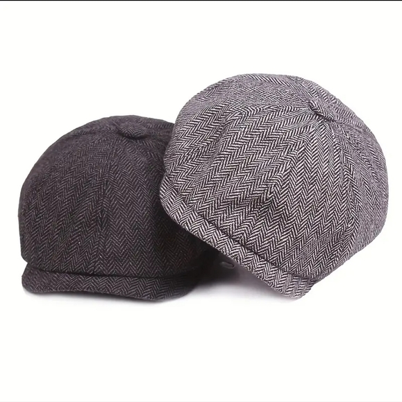 🆕️Wool Octagonal Beret For Men🧢 - Picture 4 of 7